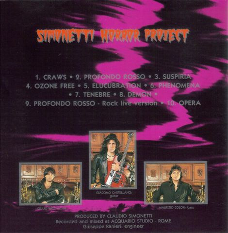 Simonetti Horror Project - Simonetti Horror Project | Discomagic Records (CD 516) - 2 Simonetti Horror Project - Simonetti Horror Project | Discomagic Records (CD 516) - 2