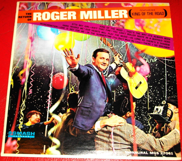 Roger Miller - The Return Of Roger Miller | Smash Records (MGS 27061) - main