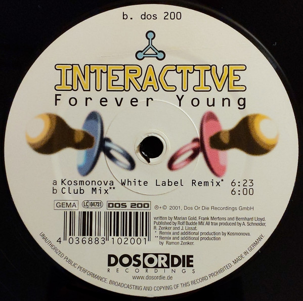 Interactive - Forever Young | Dos Or Die Recordings (dos 200) - 2 Interactive - Forever Young | Dos Or Die Recordings (dos 200) - 2