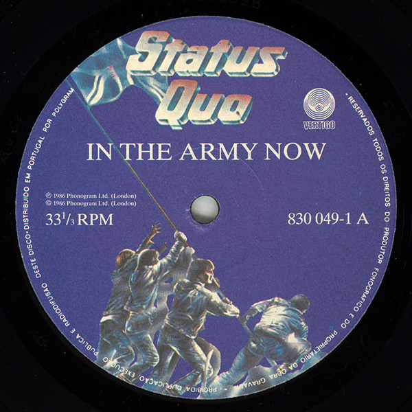 Status Quo - In The Army Now | Vertigo (830 049-1) - 3