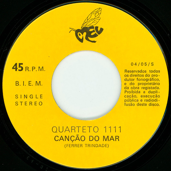 Quarteto 1111 - P'ra Frente Com A Música Portuguesa | MEL (M.E.L. 04/05/S) - 4 Quarteto 1111 - P'ra Frente Com A Música Portuguesa | MEL (M.E.L. 04/05/S) - 4