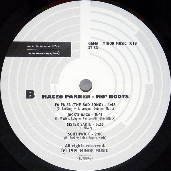 Maceo Parker - Mo' Roots | Minor Music (MM 1018) - 4