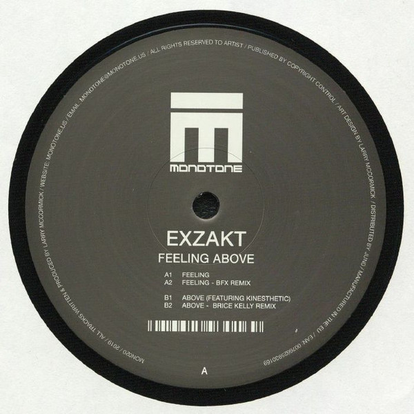 Exzakt - Feeling Above | Monotone (MON020)