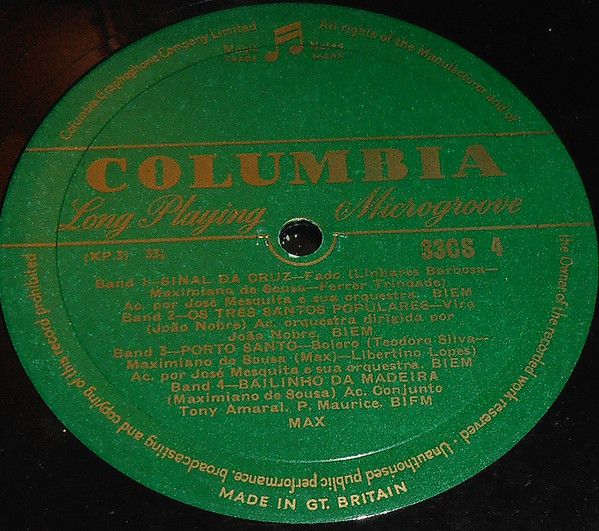Maximiano De Sousa - Sinal Da Cruz | Columbia (33CS 4) - 3
