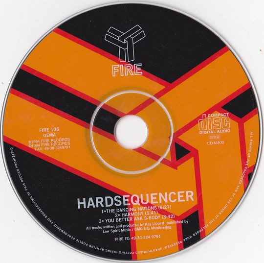 Hardsequencer - Evolution EP | Fire Recordings (FIRE 106) - 3