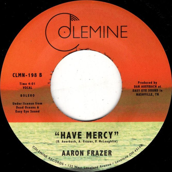 Aaron Frazer - Over You / Have Mercy | Colemine Records (CLMN 198) - 2