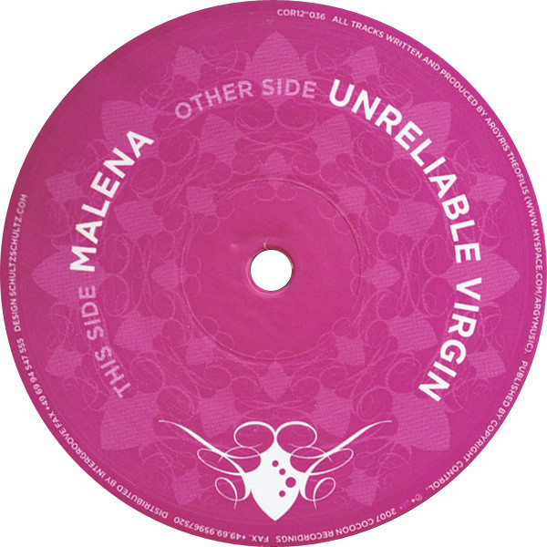 Argy - Unreliable Virgin | Cocoon Recordings (COR12"036)