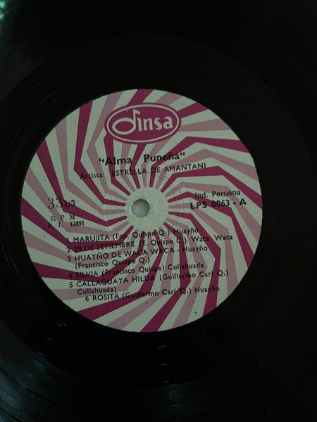 Banda Estrellas De Amantani - Alma Punena ! | Dinsa (STEREO-LPS-0063) - 3 Banda Estrellas De Amantani - Alma Punena ! | Dinsa (STEREO-LPS-0063) - 3