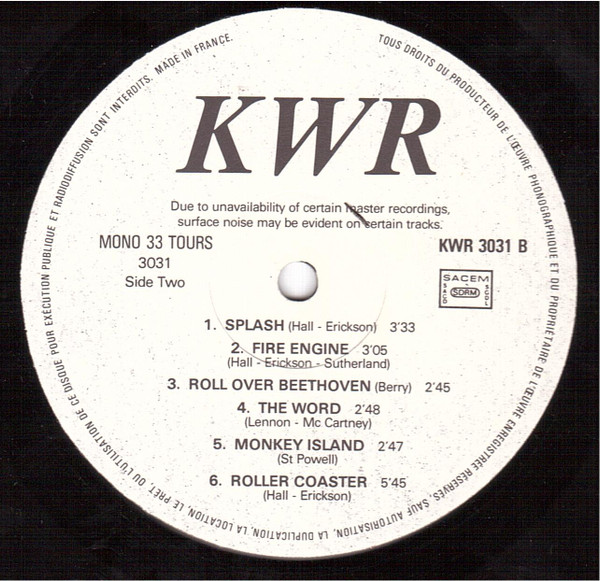 13th Floor Elevators - 66 Live LP | Not On Label (13th Floor Elevators) (KWR 3031 LP) - 4 13th Floor Elevators - 66 Live LP | Not On Label (13th Floor Elevators) (KWR 3031 LP) - 4