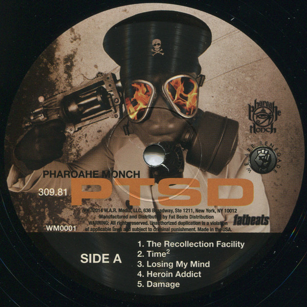 Pharoahe Monch - P.T.S.D. (Post Traumatic Stress Disorder) | W.A.R. Media (WM0001LP) - 2 Pharoahe Monch - P.T.S.D. (Post Traumatic Stress Disorder) | W.A.R. Media (WM0001LP) - 2