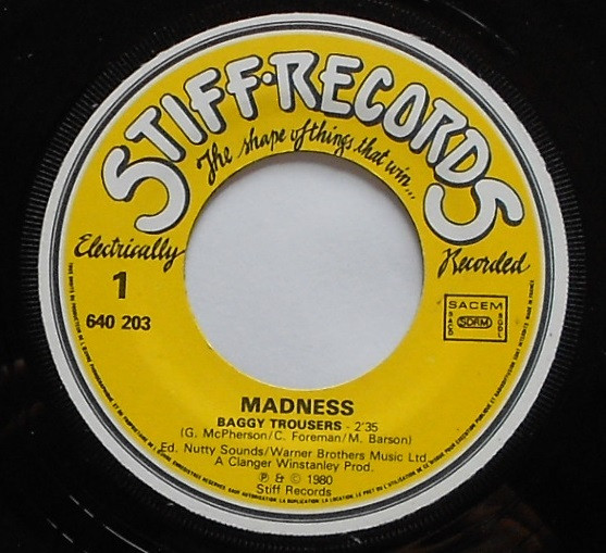 Madness - Baggy Trousers | Stiff Records (640 203) - 3