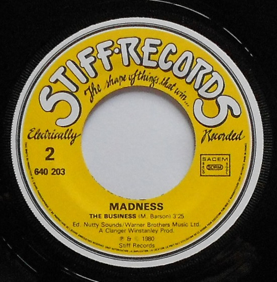 Madness - Baggy Trousers | Stiff Records (640 203) - 2