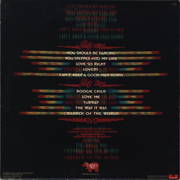 Bee Gees - Children Of The World | RSO (RS-1-3003) - 2 Bee Gees - Children Of The World | RSO (RS-1-3003) - 2