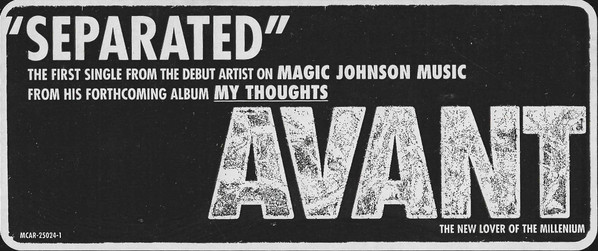 Avant - Separated | MCA Records (MCAR-25024-1) - 3