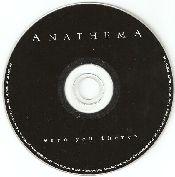 Anathema - Were You There? | Music For Nations (DVDMFN24) - 2