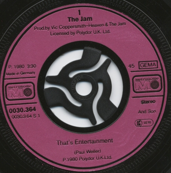 The Jam - That's Entertainment | Metronome (0030.364) - 3