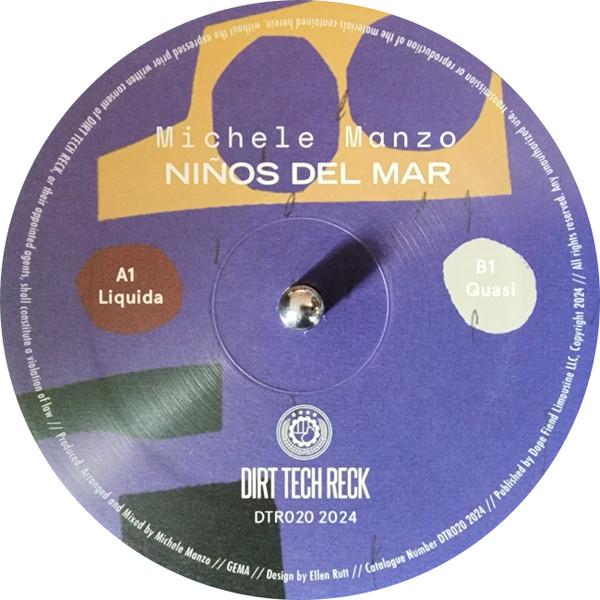 Michele Manzo - Niños Del Mar | Dirt Tech Reck (DTR020)