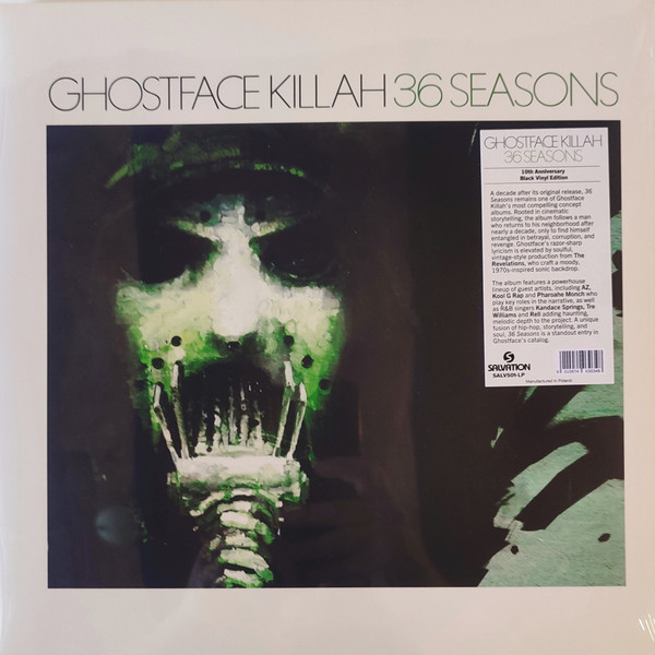 Ghostface Killah - 36 Seasons - Vinilo (Edición 10º Aniversario) | Salvation (SALV501-LP)