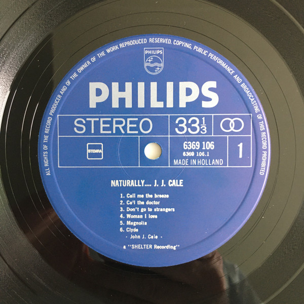 J.J. Cale - Naturally | Philips (6369 106) - 3 J.J. Cale - Naturally | Philips (6369 106) - 3