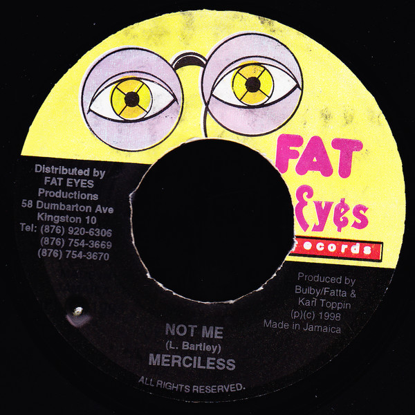 Merciless - Not Me | Fat Eyes Records (none)
