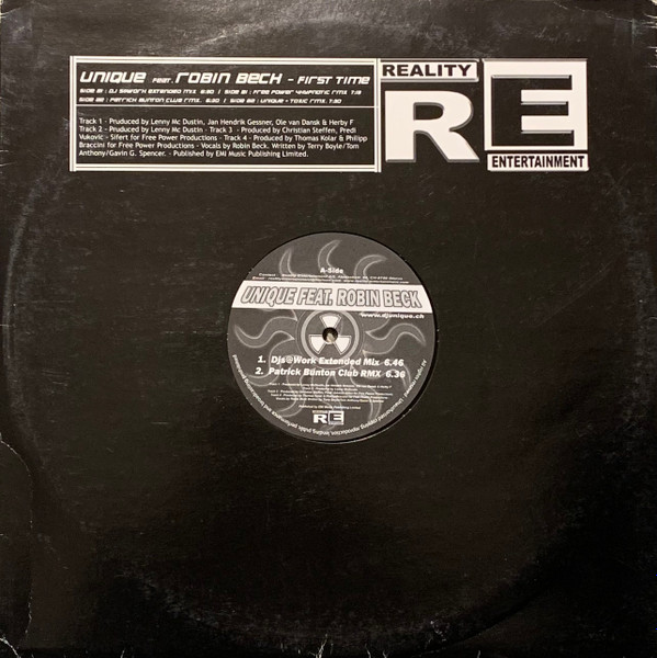 Unique - First Time | Reality Entertainment (AM 49071) - main Unique - First Time | Reality Entertainment (AM 49071) - main