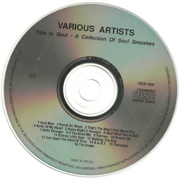 Various - This Is Soul - A Collection Of Soul Smashes | Classic Soul (CDCD 1026) - 2 Various - This Is Soul - A Collection Of Soul Smashes | Classic Soul (CDCD 1026) - 2