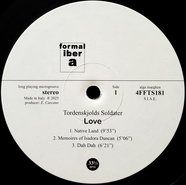 Tordenskjolds Soldater - Love | Formalibera (4FFTS181) - 3 Tordenskjolds Soldater - Love | Formalibera (4FFTS181) - 3