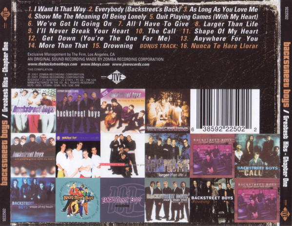 Backstreet Boys - Greatest Hits - Chapter One | Jive (9222502) - 2