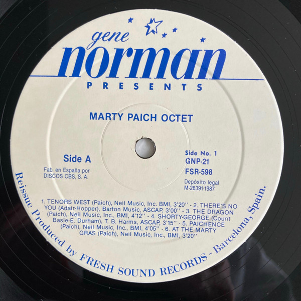 The Marty Paich Octet - Gene Norman Presents The Marty Paich Octet | Fresh Sound Records (FSR-598) - 3 The Marty Paich Octet - Gene Norman Presents The Marty Paich Octet | Fresh Sound Records (FSR-598) - 3