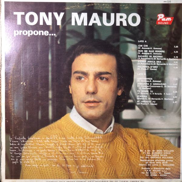 Tony Mauro - Propone... | Pam Sound (PS 3316) - 2 Tony Mauro - Propone... | Pam Sound (PS 3316) - 2