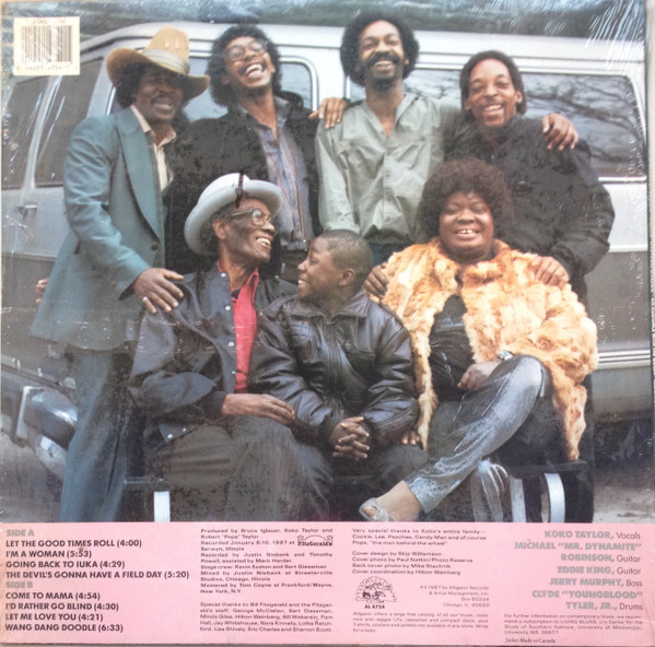 Koko Taylor & Her Blues Machine - An Audience With The Queen (Live From Chicago) | Alligator Records (AL 4754) - 2 Koko Taylor & Her Blues Machine - An Audience With The Queen (Live From Chicago) | Alligator Records (AL 4754) - 2