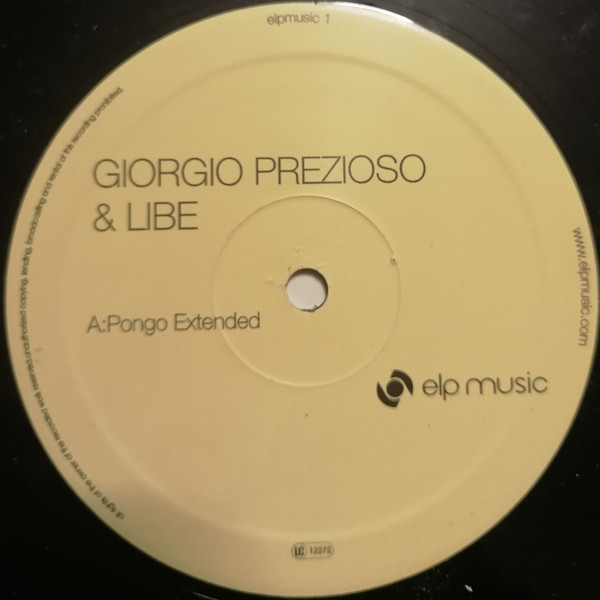 Giorgio Prezioso vs. Libex - Pongo | Elp Music (elpmusic 1) - main