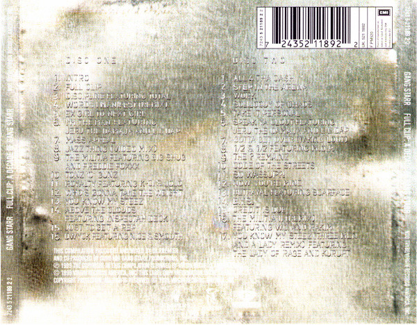 Gang Starr - Full Clip: A Decade Of Gang Starr | Cooltempo (7243 5 21189 2 2) - main