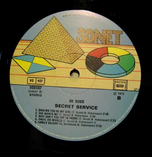 Secret Service - Oh Susie | Sonet (508587) - 3