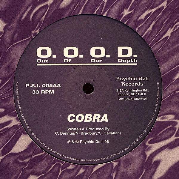 O.O.O.D. - Kundalini / Cobra | Psychic Deli (P.S.I. 005) - 2