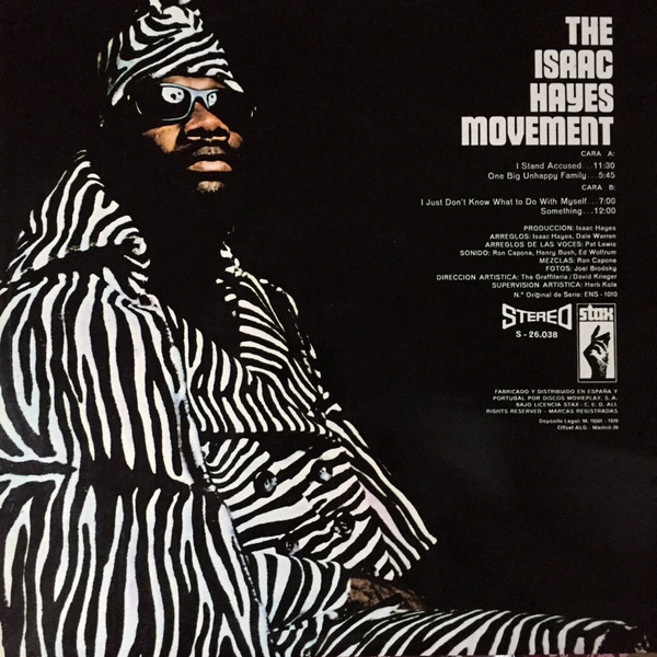 Isaac Hayes - The Isaac Hayes Movement | Stax (S-26.038) - 2
