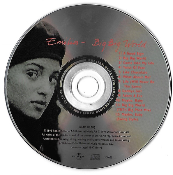 Emilia - Big Big World | Universal (UMD 87225) - 3