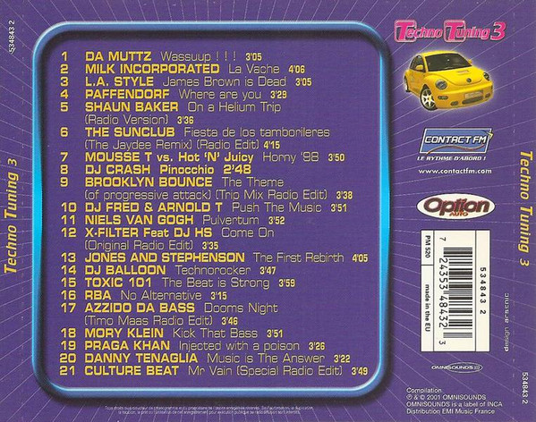 Various - Techno Tuning 3 | Omnisounds (534843 2) - 2