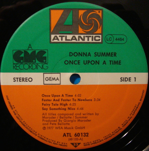 Donna Summer - Once Upon A Time... | Atlantic (ATL 60 132) - 4 Donna Summer - Once Upon A Time... | Atlantic (ATL 60 132) - 4