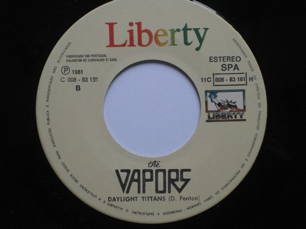 The Vapors - Jimmie Jones | Liberty (11C 008-83161) - 4