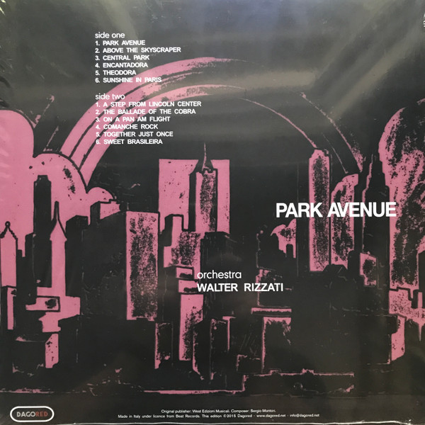 Orchestra Walter Rizzati - Park Avenue | Dagored (RED304C) - 2