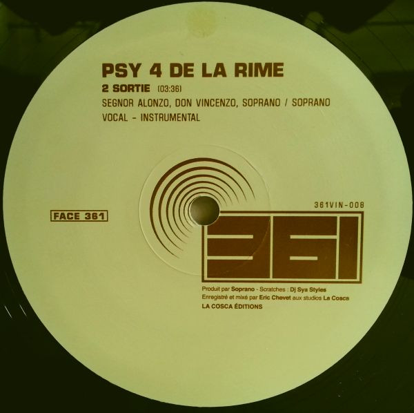 Psy 4 De La Rime - Sale Bête | 361 Vinyl (361VIN-008) - 4