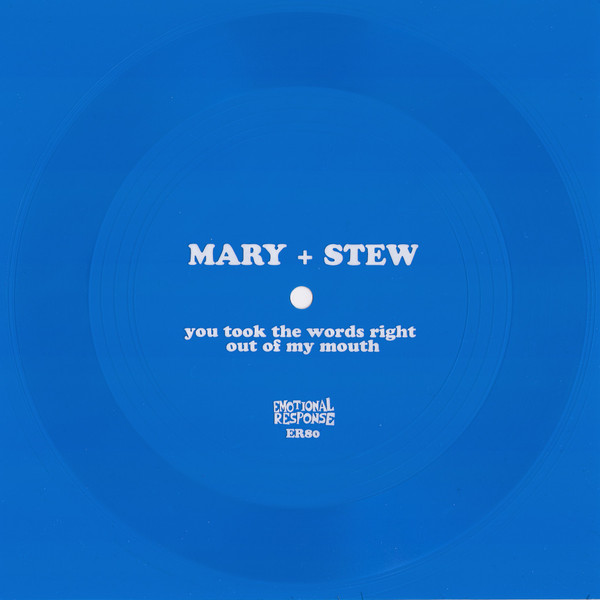 Mary Wyer + Stewart Anderson - You Took The Words Right Out Of My Mouth | Emotional Response (ER80) Mary Wyer + Stewart Anderson - You Took The Words Right Out Of My Mouth | Emotional Response (ER80)