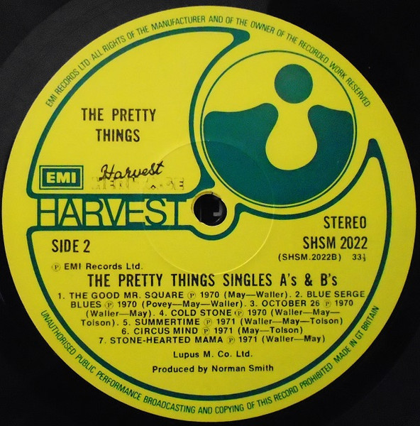 The Pretty Things - The Singles A's & B's | Harvest (SHSM 2022) - 4