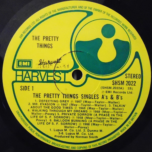 The Pretty Things - The Singles A's & B's | Harvest (SHSM 2022) - 3