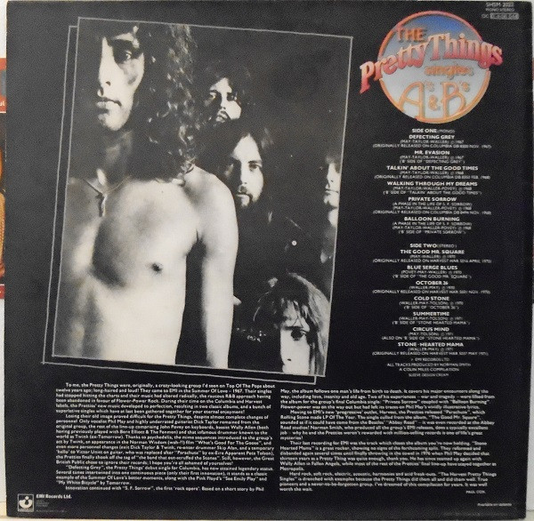 The Pretty Things - The Singles A's & B's | Harvest (SHSM 2022) - 2