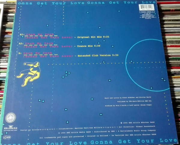 Space Boys - Inch By Inch (Gonna Get Your Love) | On The Edge (74321 16841 1) - 3