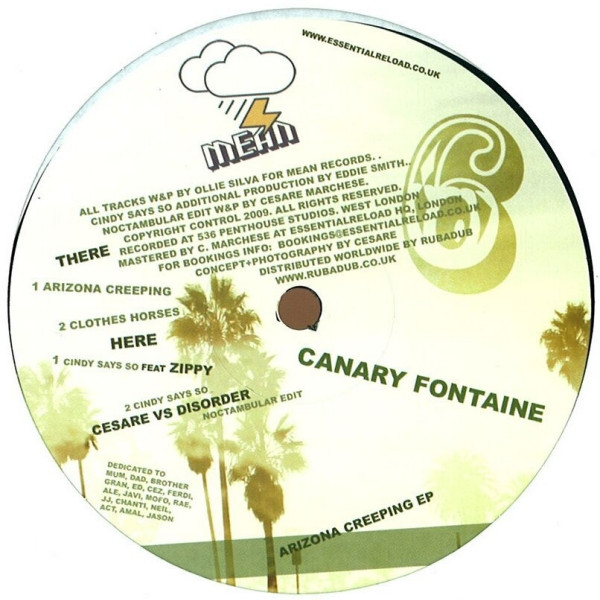 Canary Fontaine - Arizona Creeping | MEAN (MEAN 006) - 2 Canary Fontaine - Arizona Creeping | MEAN (MEAN 006) - 2