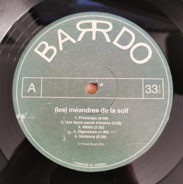 Barrdo - (Les) Méandres De La Soif [Vinyl] | Poulet Neige (none) - 2