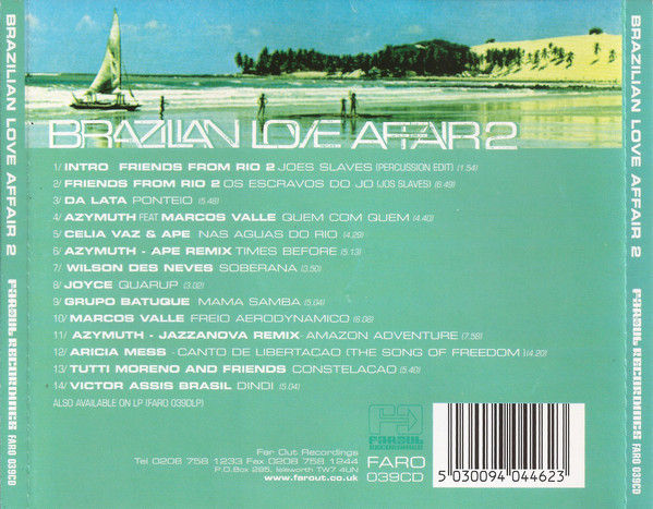 Various - Brazilian Love Affair 2 | Far Out Recordings (FARO 039CD) - 2